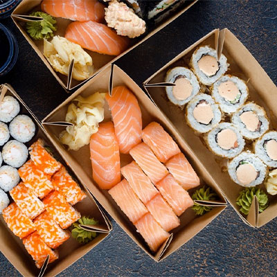 Packed Sushi yariika Stourbridge